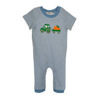 Ishtex Punkin Applique Boys Romper