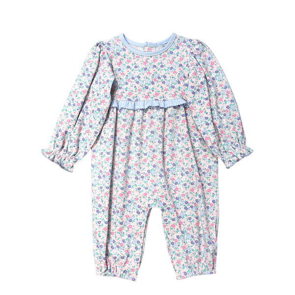 Ishtex Girls Romper Ditsy Flower