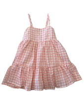 Lulu Bebe Mollie Spaghetti Strap Dress Peach