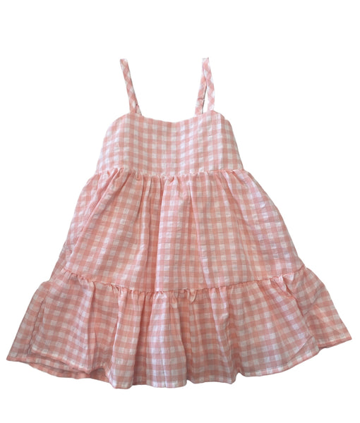 Lulu Bebe Mollie Spaghetti Strap Dress Peach