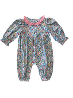 Ishtex Girl Romper Liberty Flower