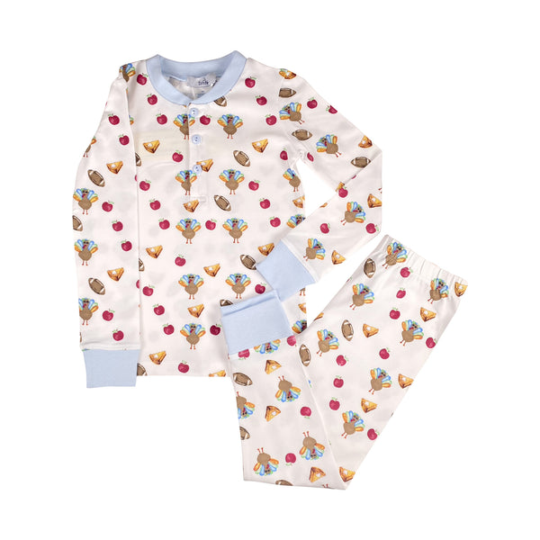 Ishtex Gobble & Gameday Boy PJ Set