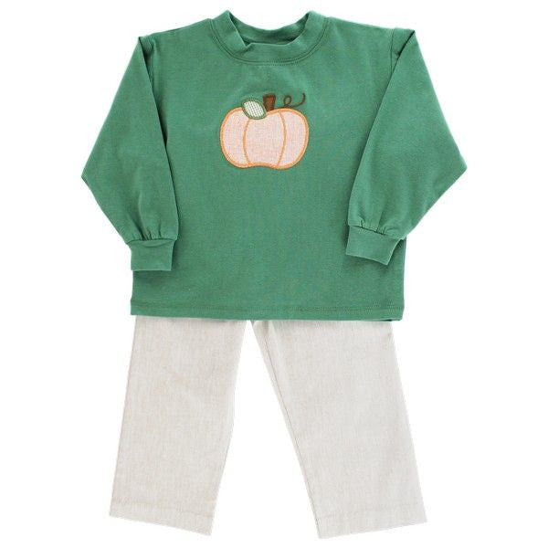 Bailey Boys Pant Set Pumpkin