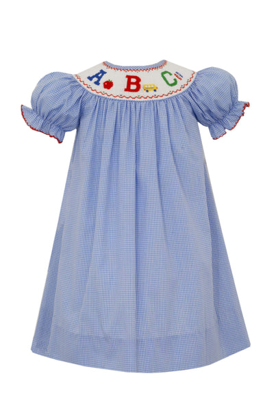 Anavini ABC Smocked Bishop Dress