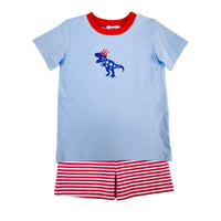 Ishtex Patriotic Short Set