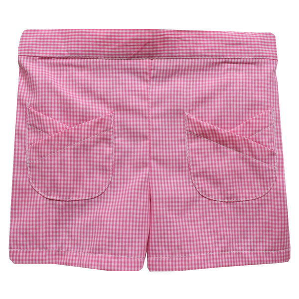 Vive La Fete Candy Pink Short With Tulip Pocket