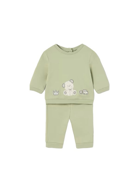 Mayoral Jogger Set Bear/Crown/Train