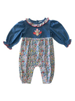 Ishtex Girl Romper Festive Flower