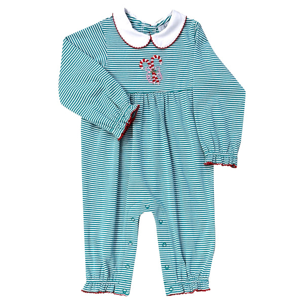 Ishtex Girl Romper Candy Cane