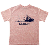 J Bailey Logo Tee Shrimp Boat