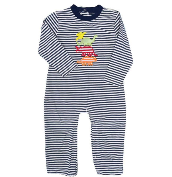 Be Mine Romper Dinosaurs