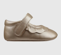 Oomphies Amina Crib Shoe Gold