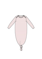 Angel Dear Knotted Gown Light Pink Stripe