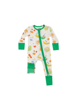 Angel Dear 2 Way Zipper Romper Breakfast Time