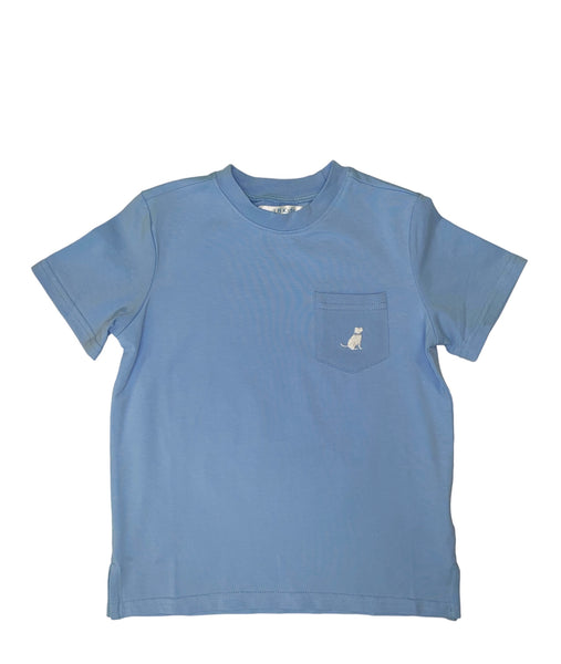 Lulu Bebe Crew Neck Tee Blue