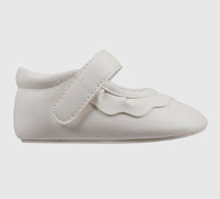 Oomphies Amina Crib Shoe White