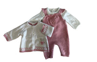 Mayoral 3PC Sweater Set Mauve