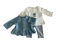 Mayoral 3PC Sweater Set Blue