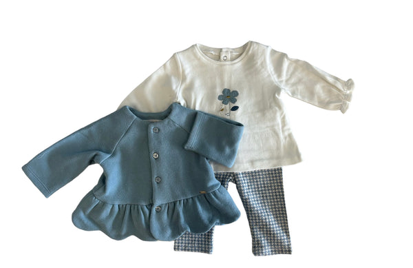 Mayoral 3PC Sweater Set Blue