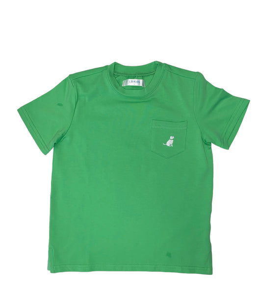 Lulu Bebe Crew Neck Tee Grass