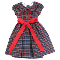 Bailey Boys Blue Spruce W/Red Cord Dress