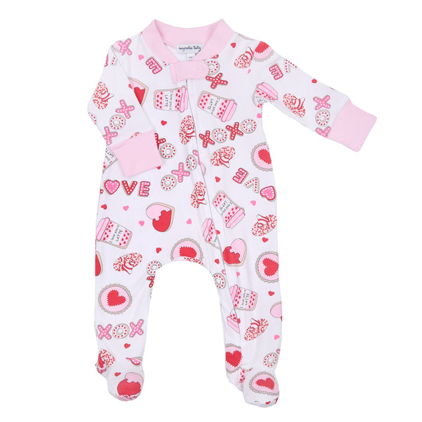 Magnolia Baby Sweet Valentine Footie