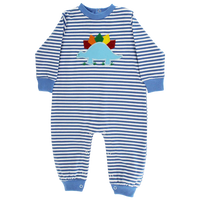 Bailey Boys Knit Romper Dino Dave