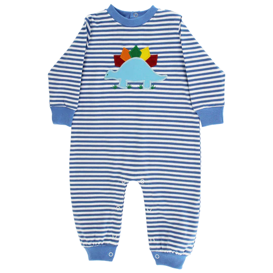 Bailey Boys Knit Romper Dino Dave