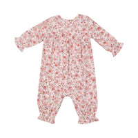 Angel Dear Smocked Romper Pretty Calico