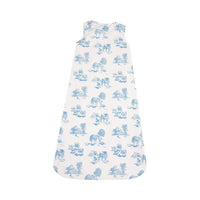 Angel Dear Sleep Blanket Farm Toile Blue