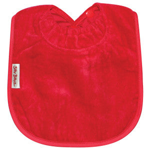 Silly Billyz Large Bib Red