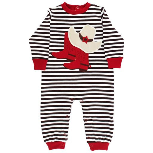 Bailey Boys Boots Knit Romper