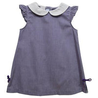 Vive La Fete Purple Gingham A Line Dress