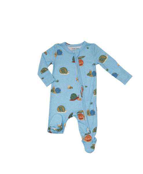 Angel Dear Snails 2 Way Zipper Footie