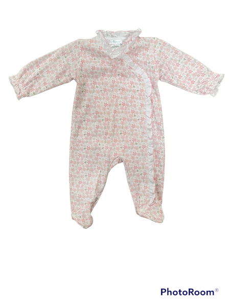 Lyda Baby Floral Print Footie