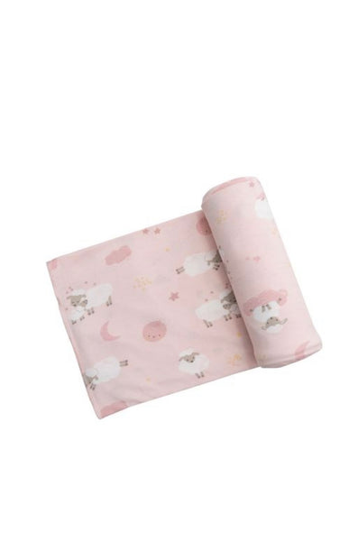 Angel Dear Swaddle Baby Sheep Pink