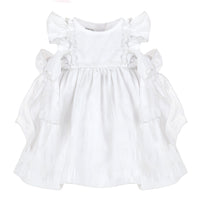 Sophie And Lucas Dress W/Bows White