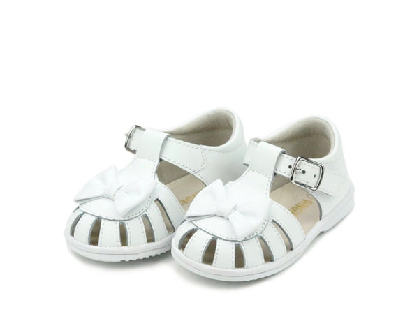 Angel Nellie Bow Sandal White