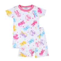 Magnolia Baby My Peep Short Pajamas Pink