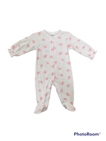 Lyda Baby Heart Print Footie