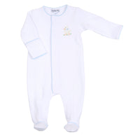 Magnolia Baby Little Quacker Footie Blue