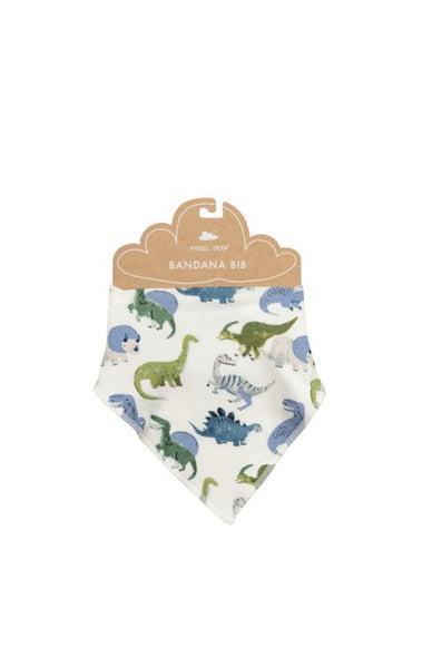 Angel Dear Painterly Dino Bandana Bib