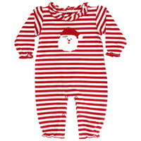 Bailey Boys Santa Girl Knit Romper