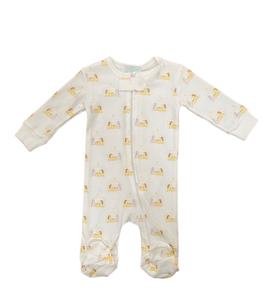 La Luna Nativity Boy Footie