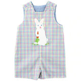 Bailey Boys Plaid Rabbit- Reversible John John