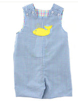 Bailey Boys Plaid Rabbit- Reversible John John