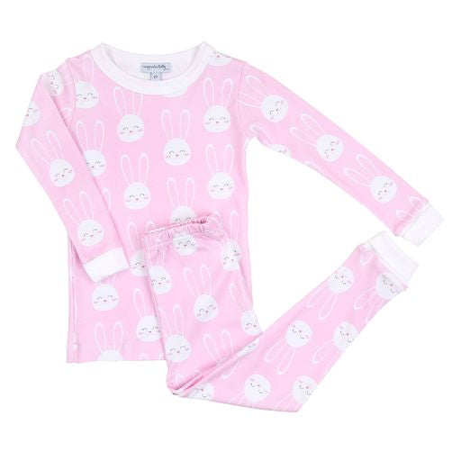 Magnolia Baby All Ears PJ Set Pink