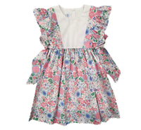 Lulu Bebe Floral Dress With Side Bows