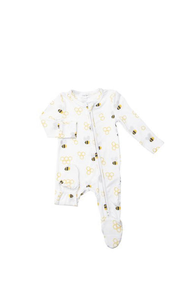 Angel Dear 2 way Zipper Footie Bees