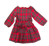 Lulu Bebe Plaid Sash Dress